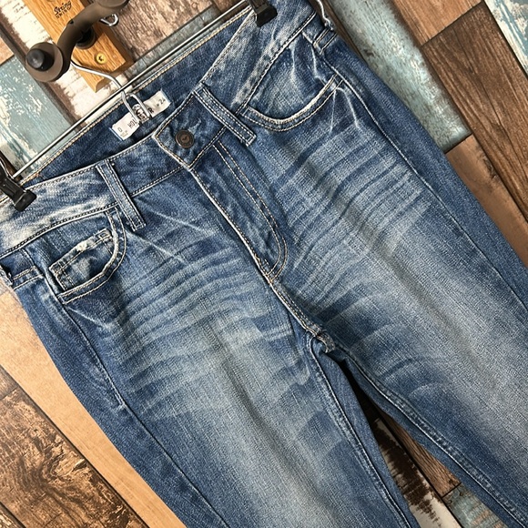 Hollister 24 skinny blue jeans - Picture 6 of 13